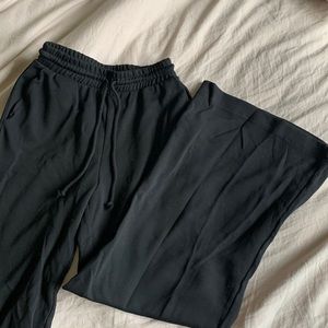 Zara high rise wide leg sweatpants